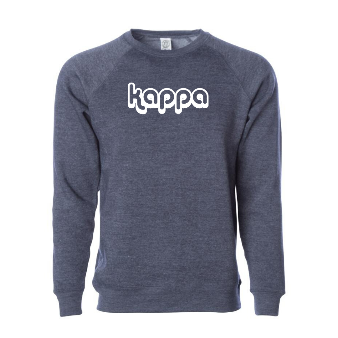 Kappa Crew Neck Sweatshirt Alba Design In Stock Greek Street Collective