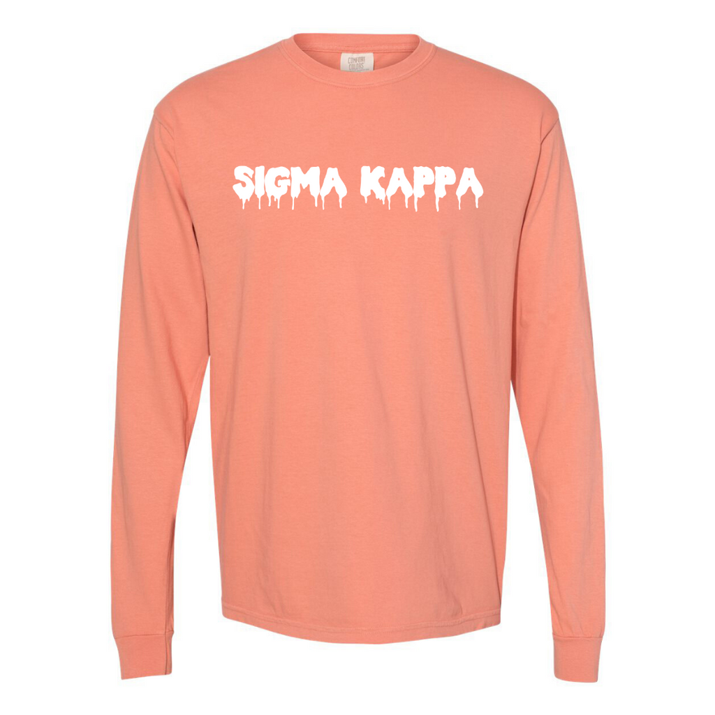 Sigma kappa top long sleeve shirts