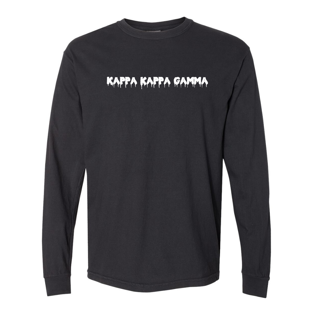 Kappa Kappa Gamma Drip Long Sleeve In-Stock