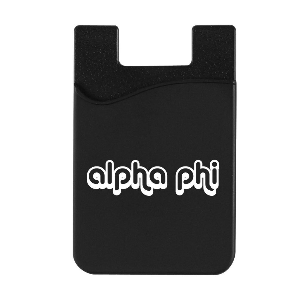 Alpha Phi Cell Phone Wallet Greek Street Collective